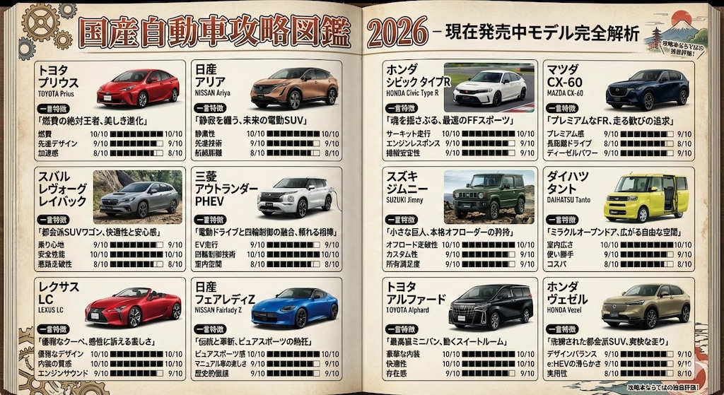 自動車ゲーム攻略本