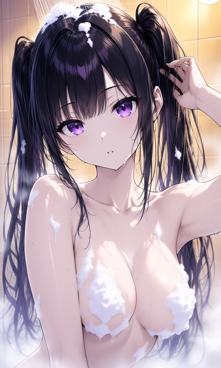 マオちゃんシャワー