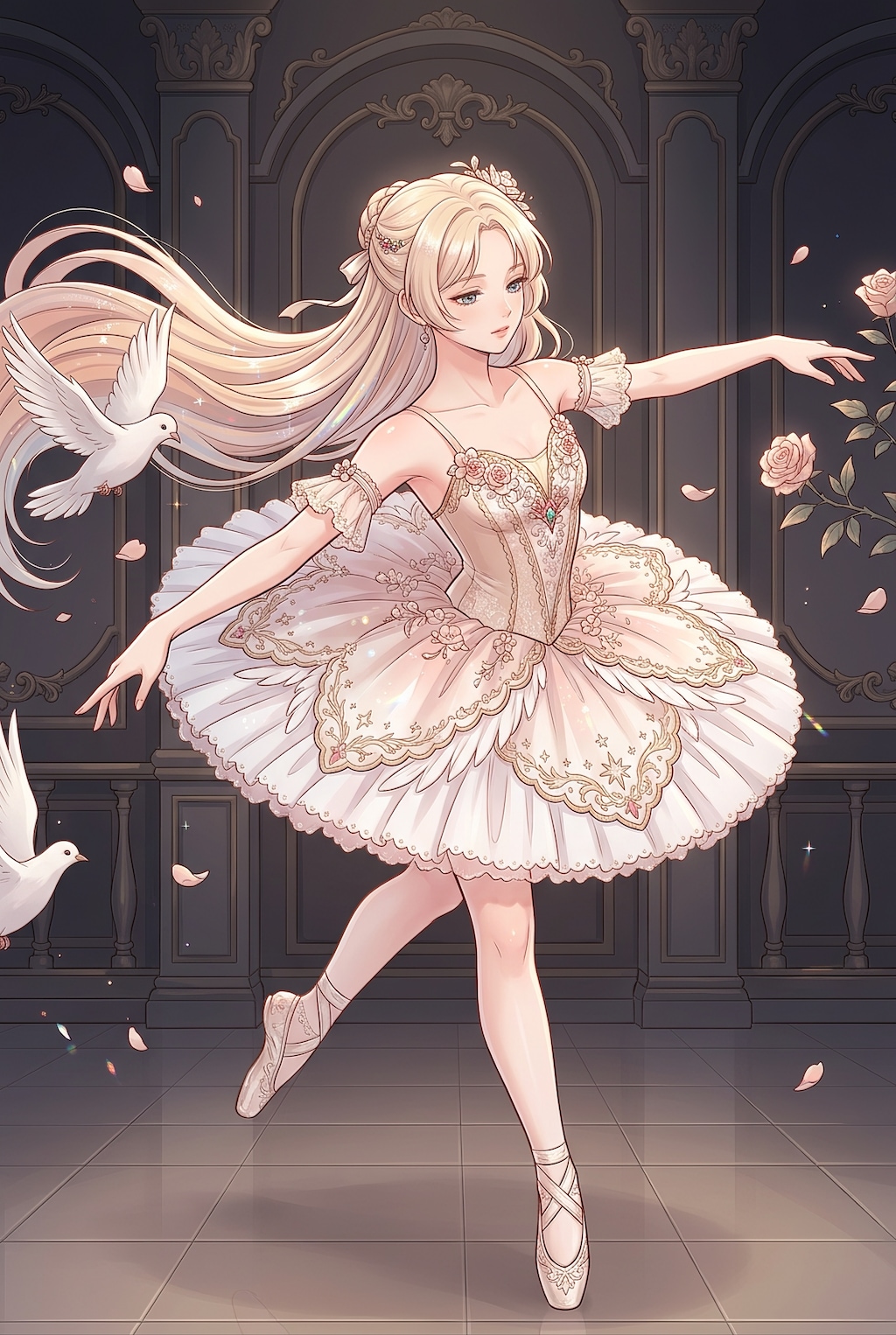 薔薇舞翼影