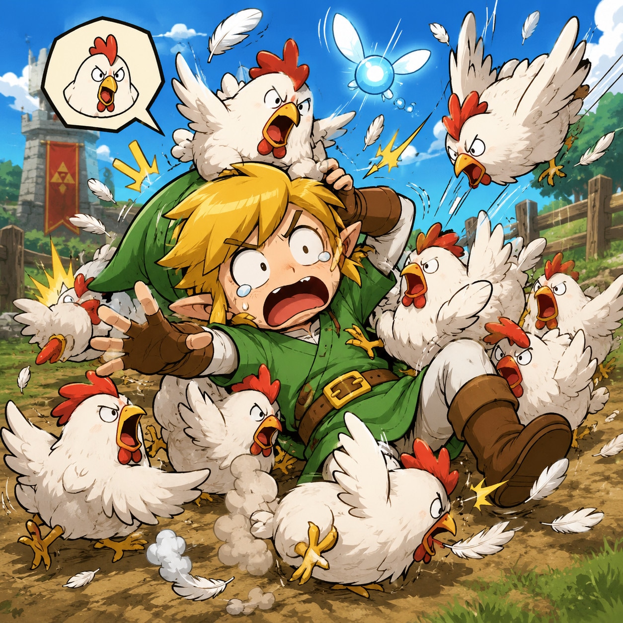 トサカにきた