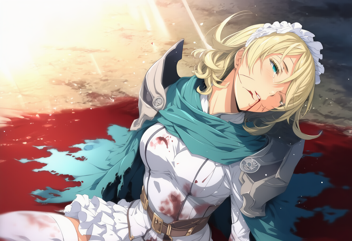 薔薇騎士の最後 | の人気AIイラスト・グラビア