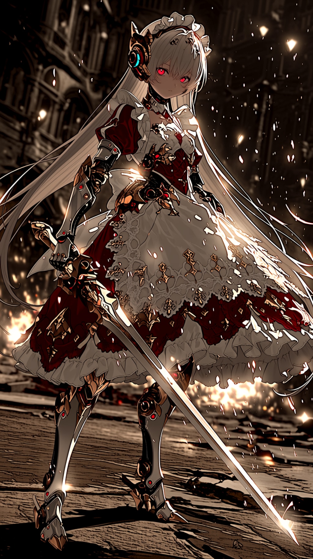 紅装機メイド騎士