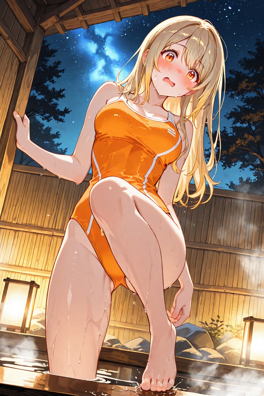 散々な個室露天