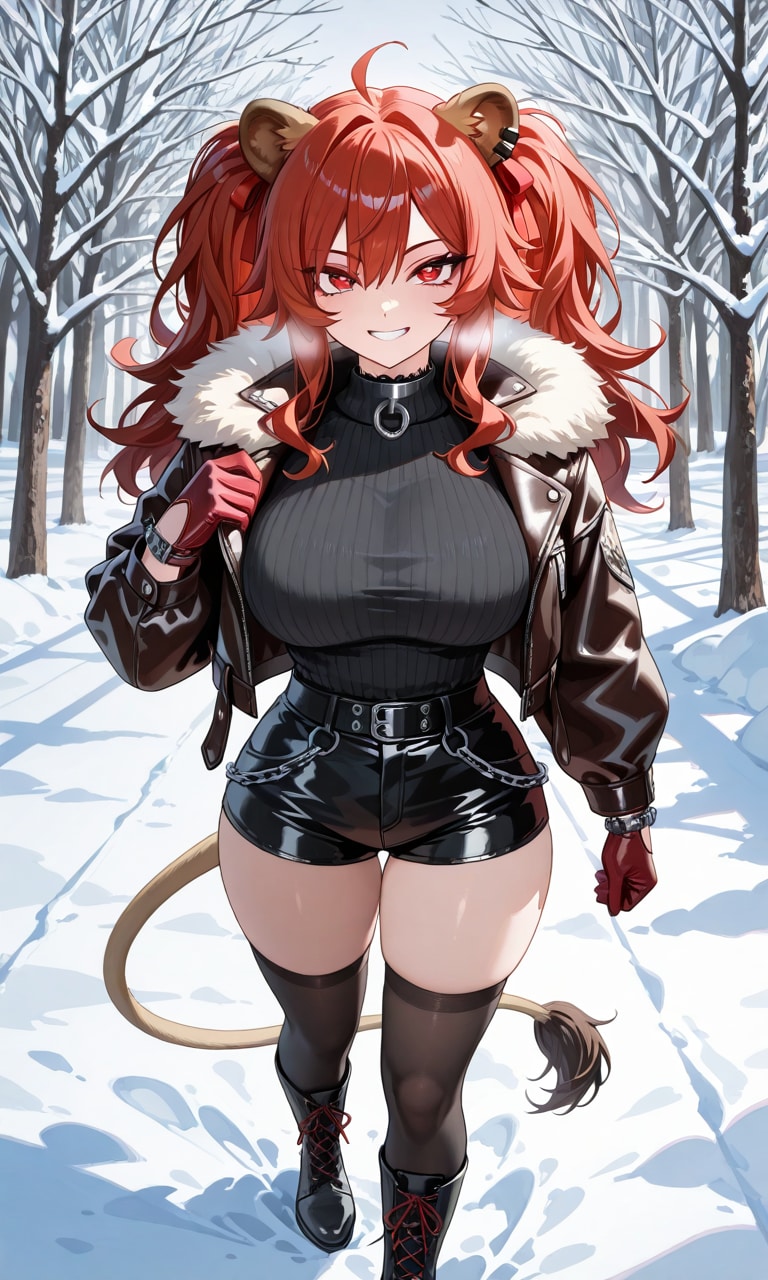 シエル(がおねぇ)冬服 | の人気AIイラスト・グラビア