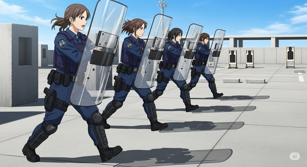 分隊！盾、構え！前へ！ | の人気AIイラスト・グラビア