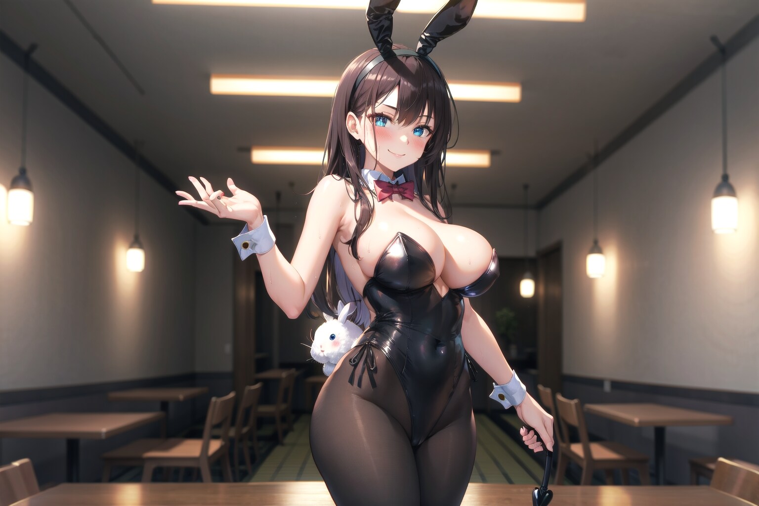 バニーガールのイラストですが