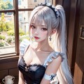 銀髪メイド 4枚目