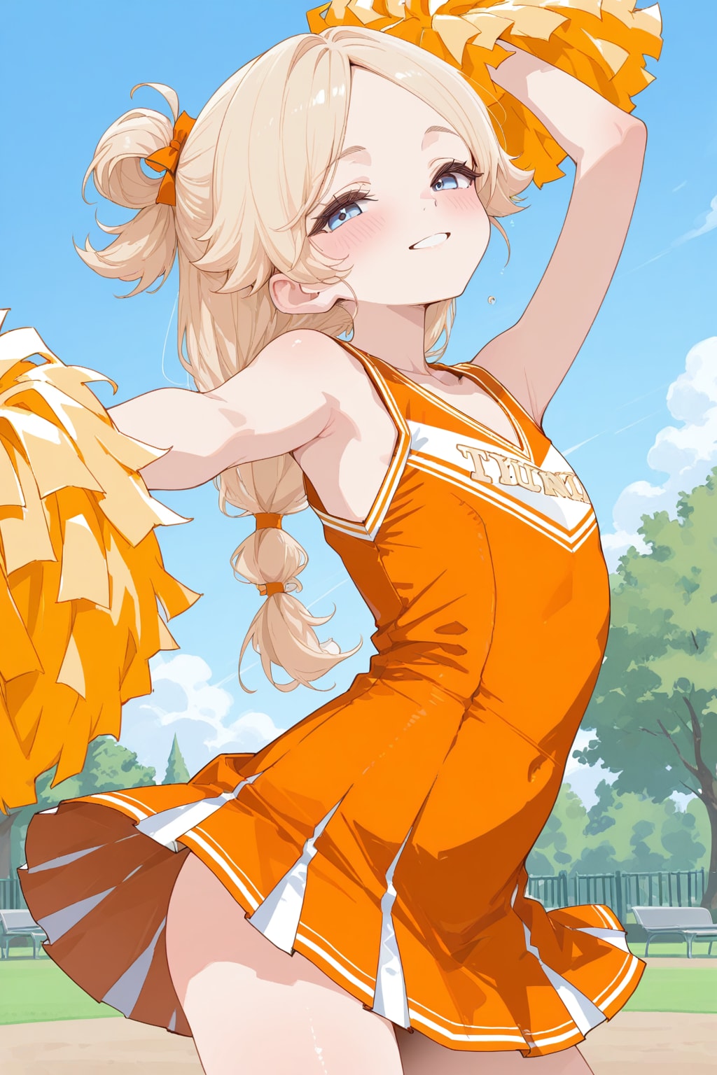 チアの練習