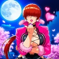 春の投げキッスボディコン？コスプレメカクレ人妻 2枚目