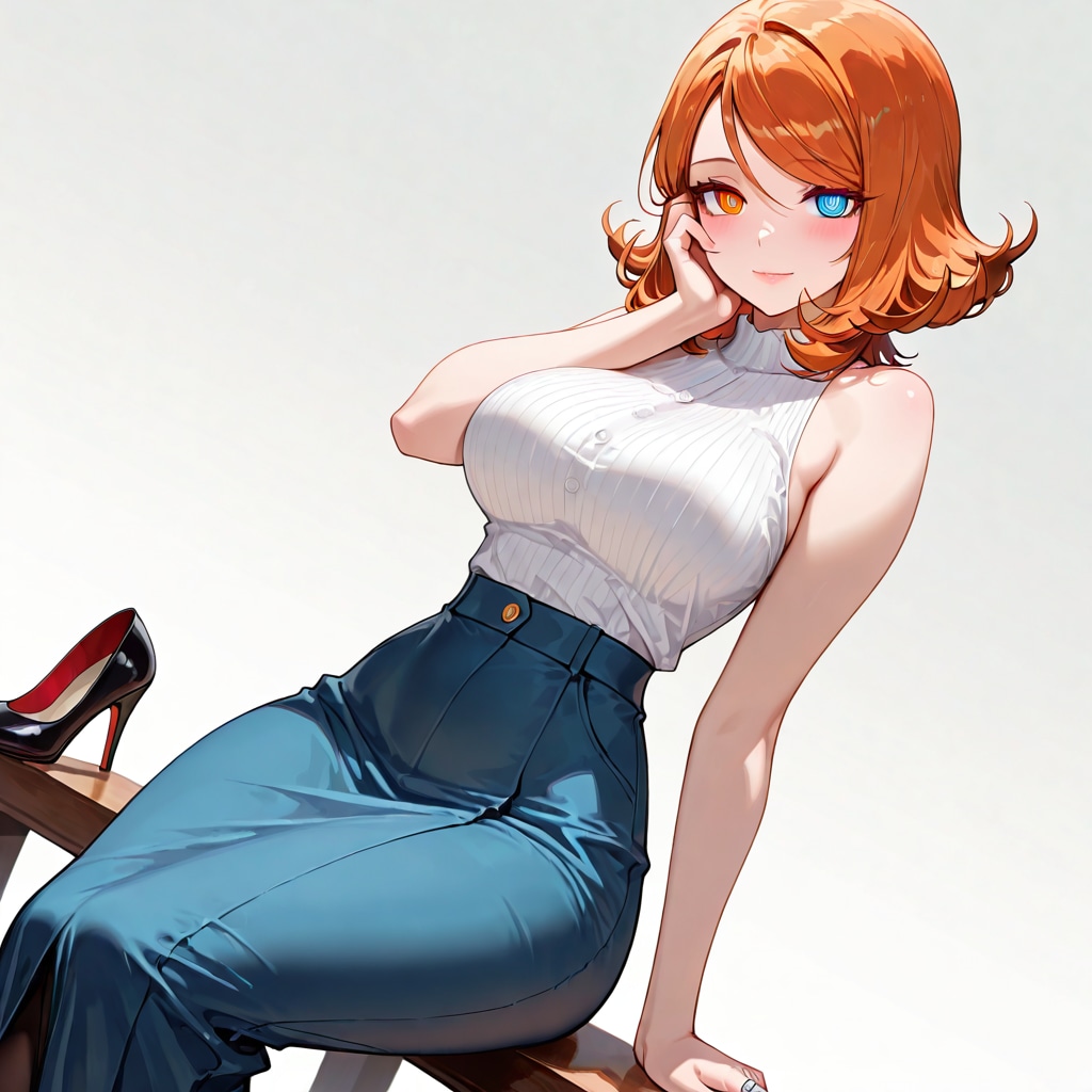ノースリーブ | の人気AIイラスト・グラビア