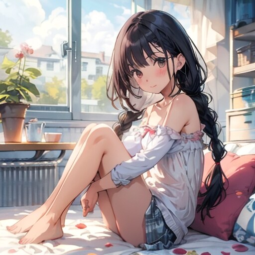 観葉植物系少女