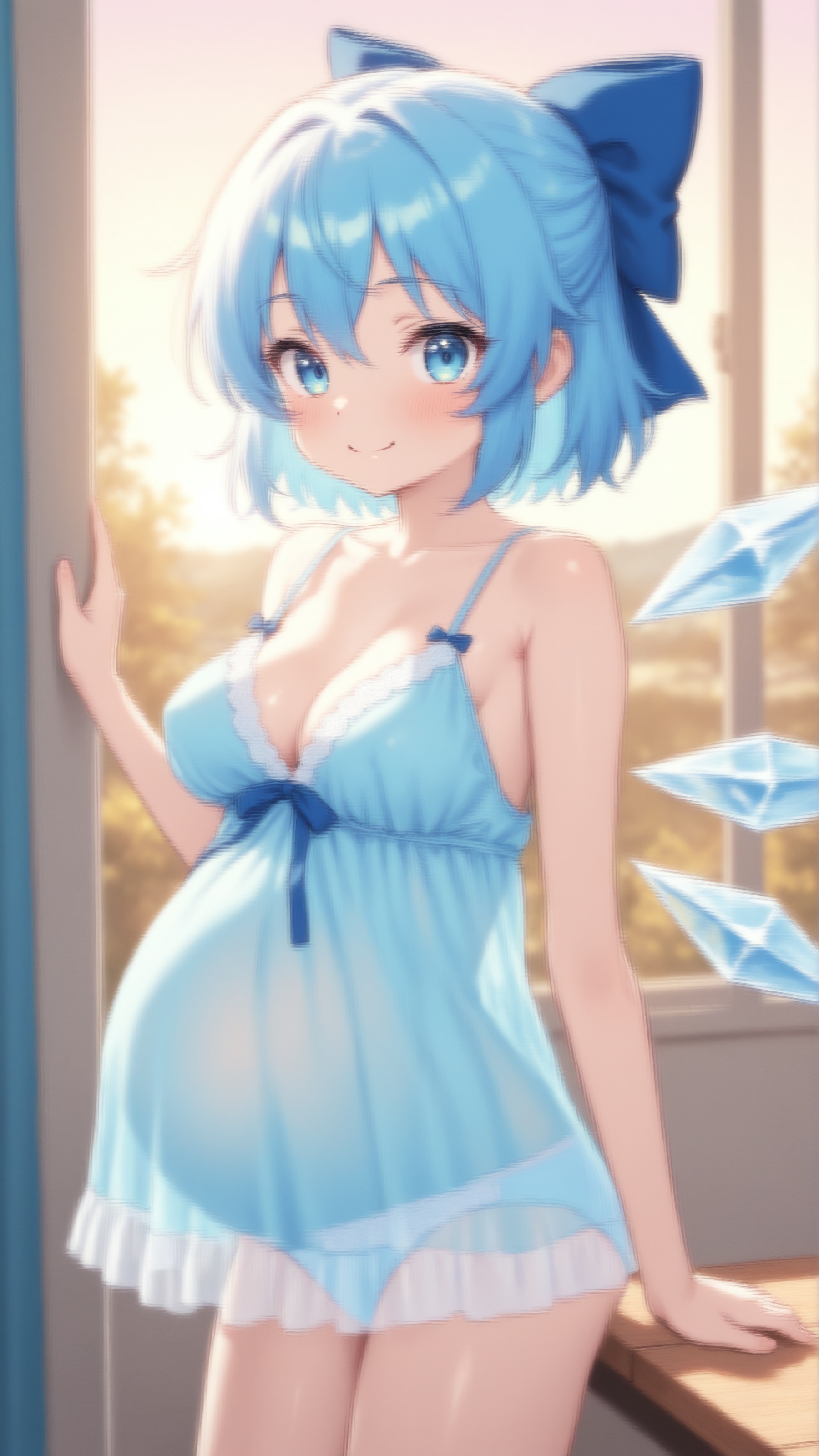 ぼてチルノ(　˙ ؂ ˙　)