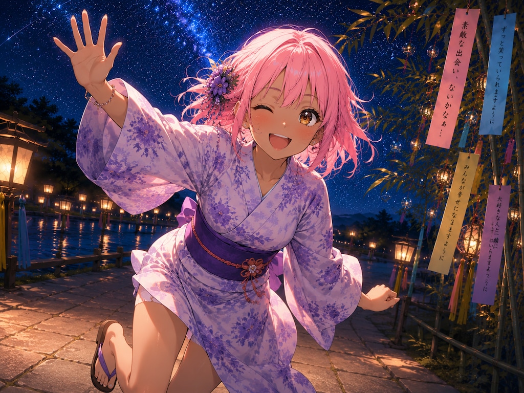 待った～？