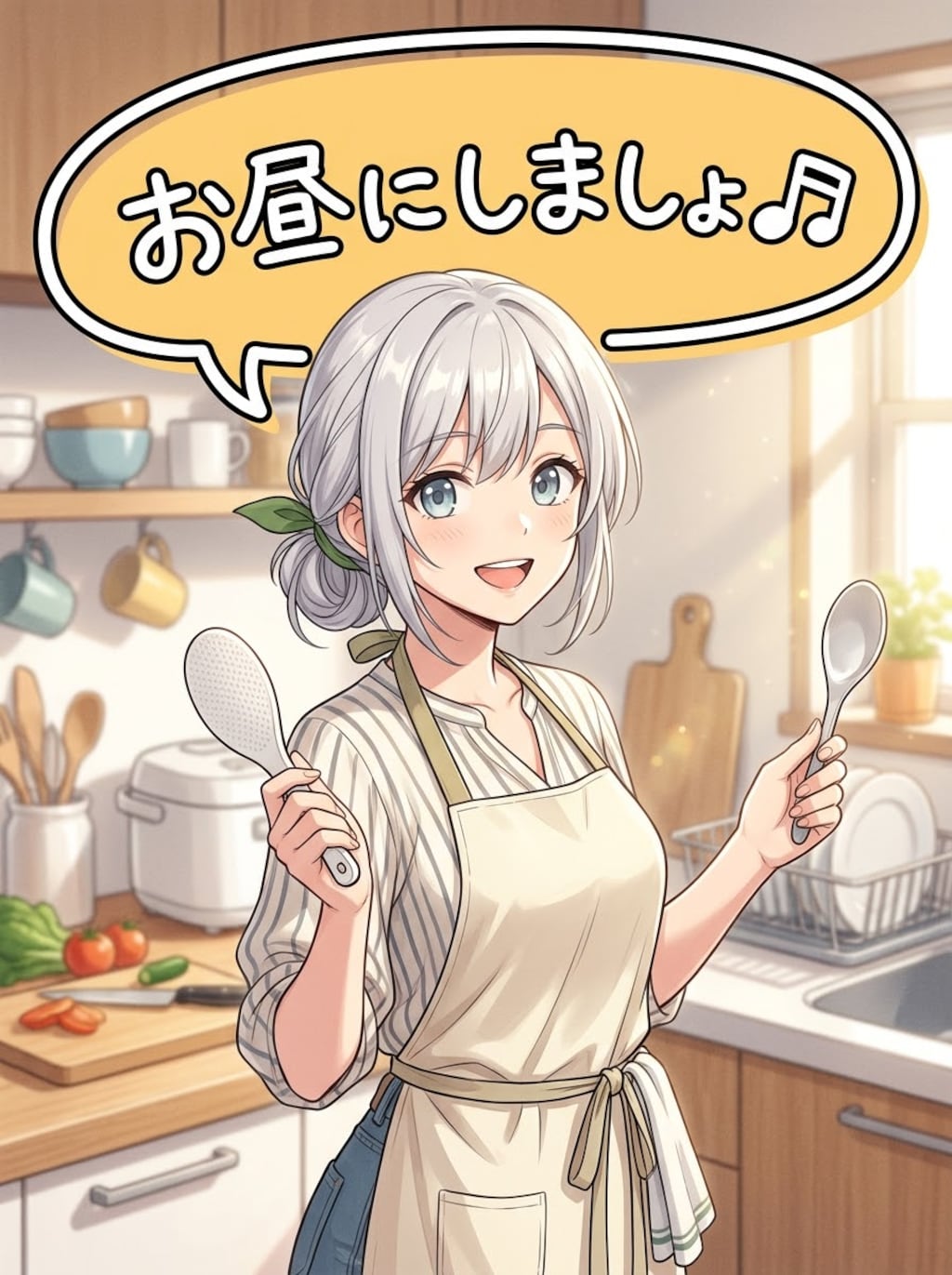 お昼にしましょ♬