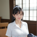 制服美顔胸脚 5枚目