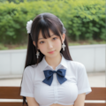 制服美顔胸脚 8枚目