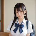 制服美顔胸脚 2枚目