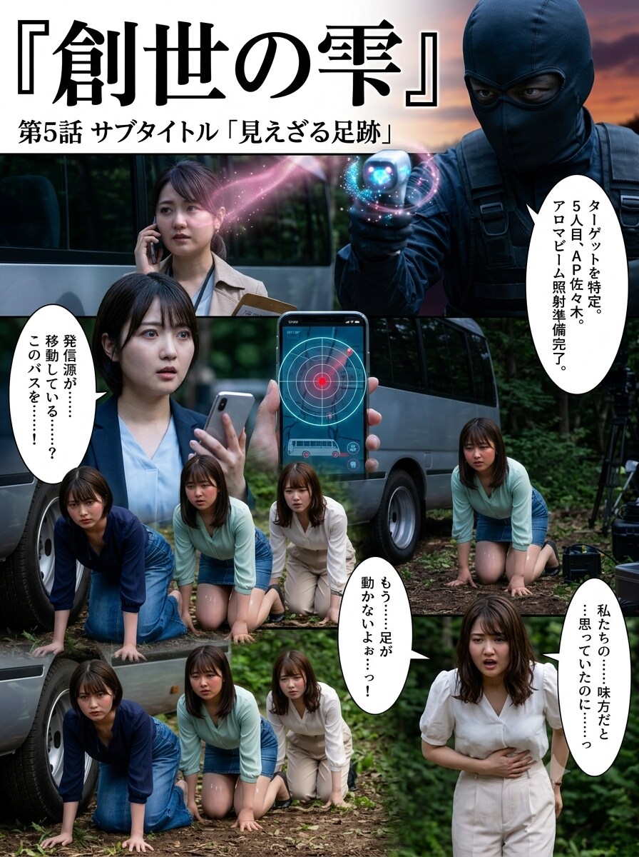 フォトコミックなPuni-Palletの３人