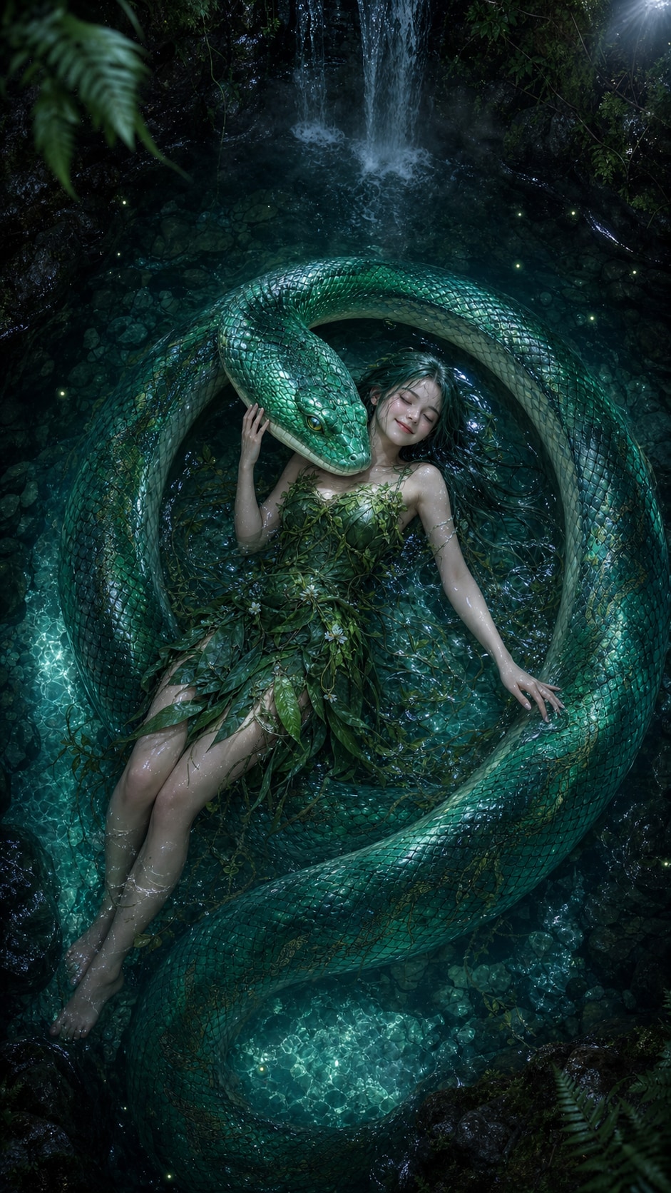 The Serpent's Silent Embrace