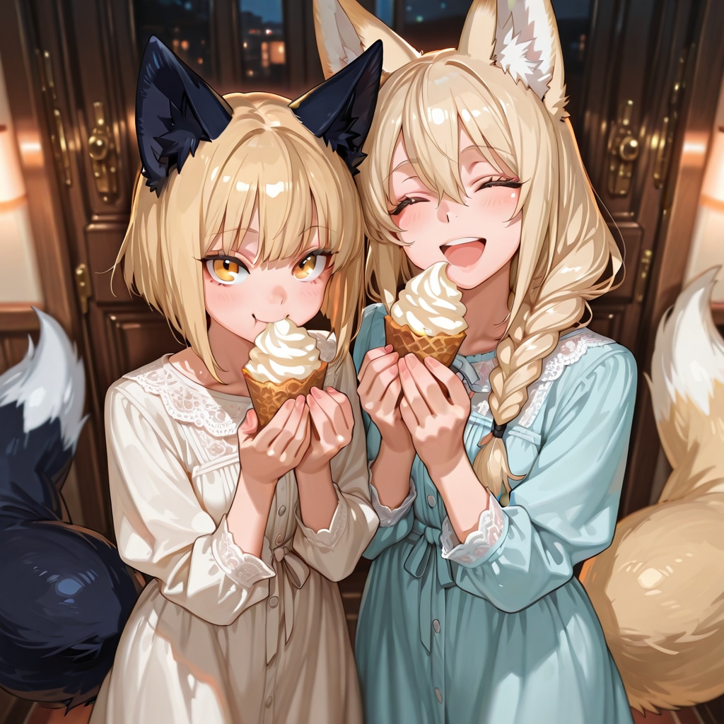 ソフトクリーム | の人気AIイラスト・グラビア