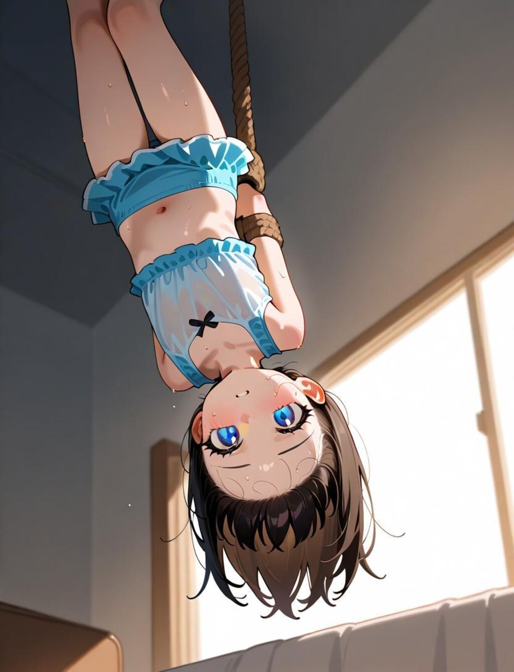 逆さ娘③