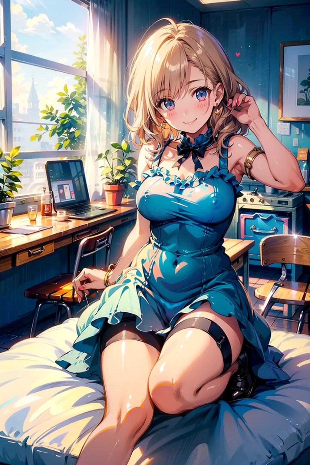 宿題お姉ちゃんが教えてあげる | の人気AIイラスト・グラビア