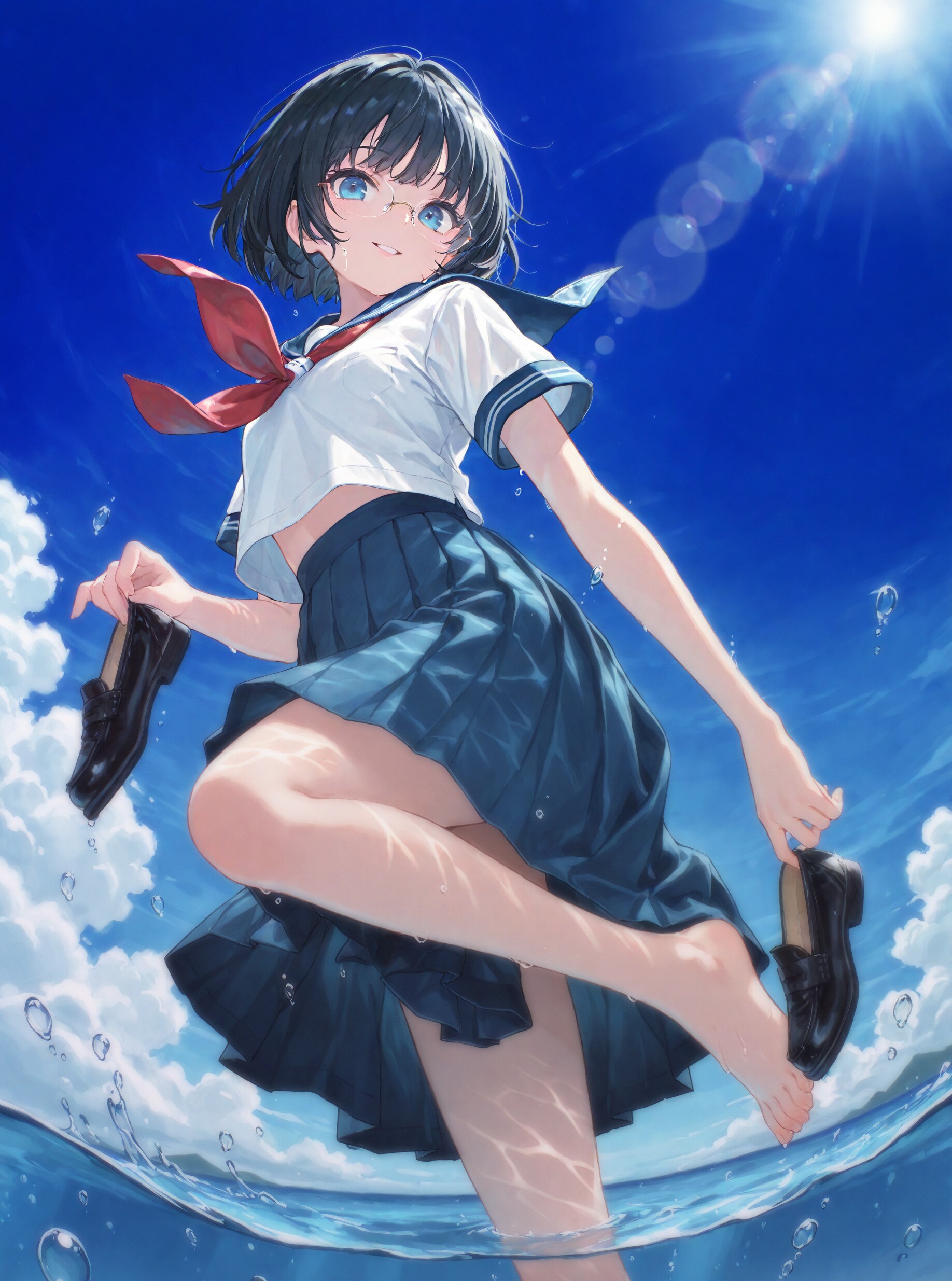 脚！