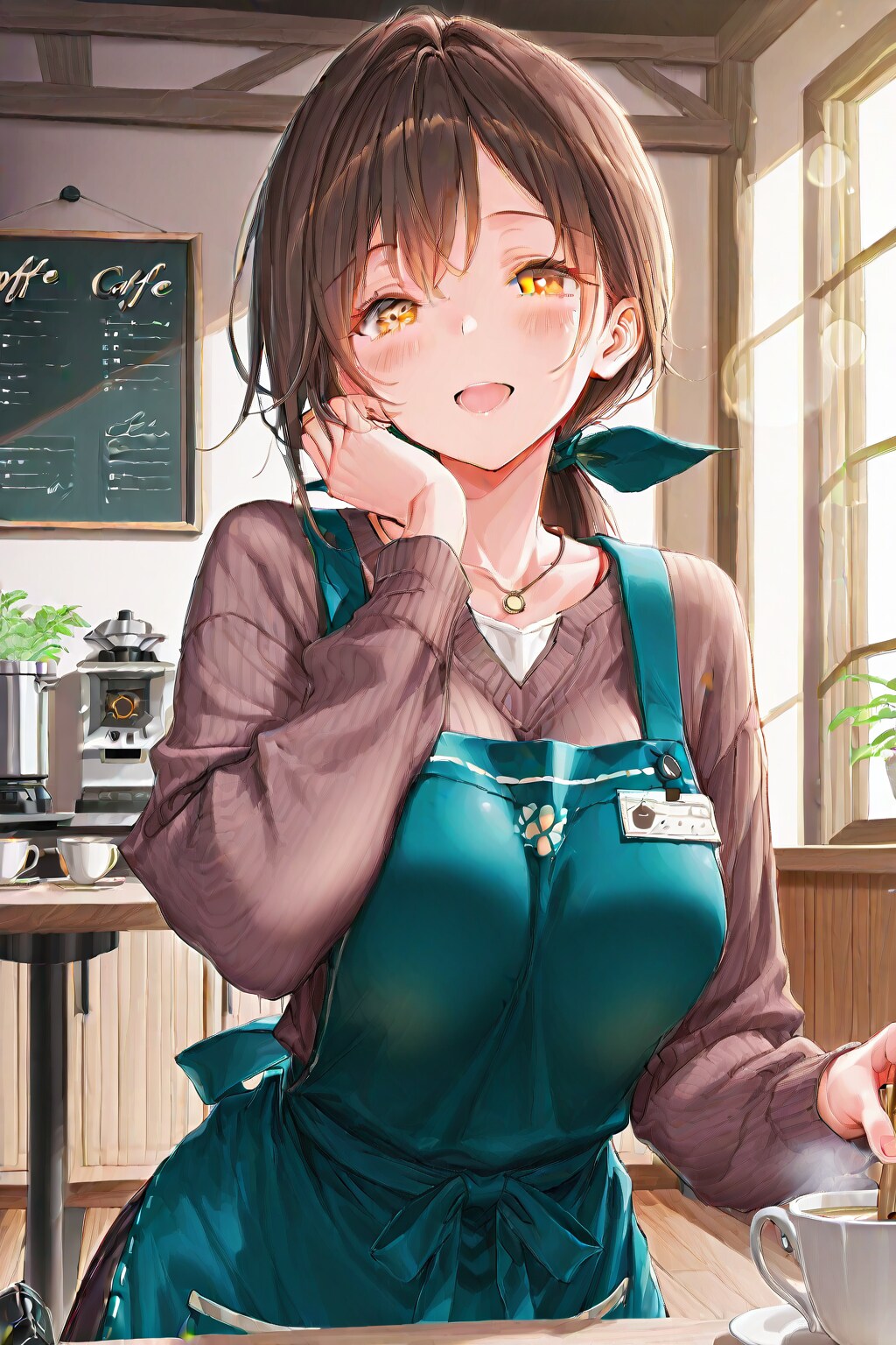 飲み物の中に変な薬を入れられていた店員さん