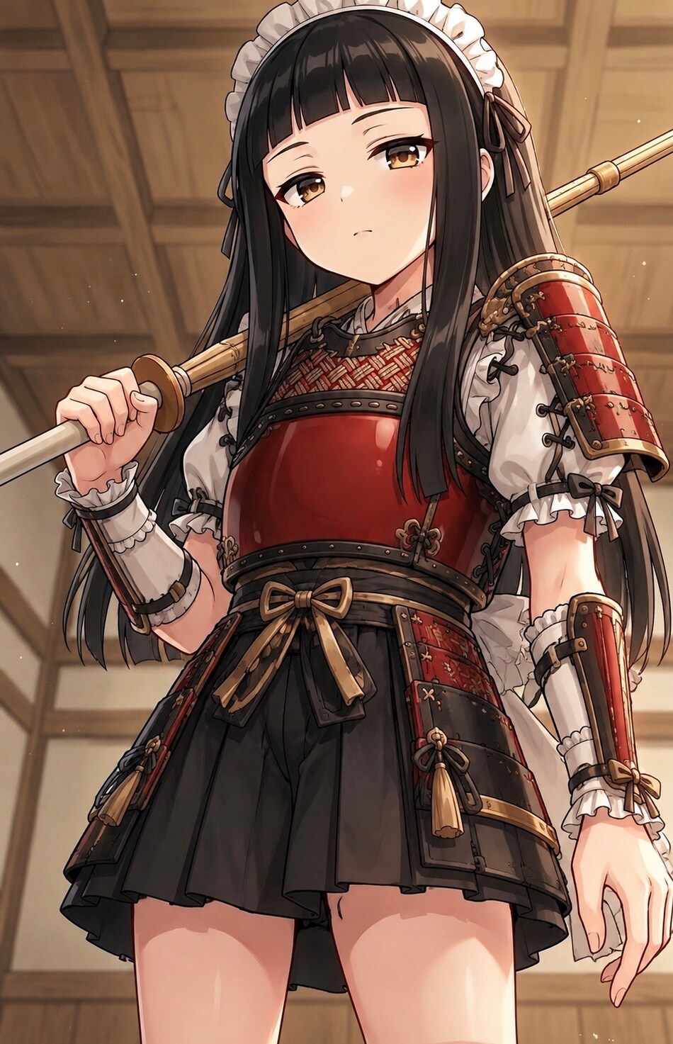 和風アーマーメイド