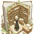 図書館 5枚目
