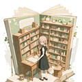図書館 3枚目
