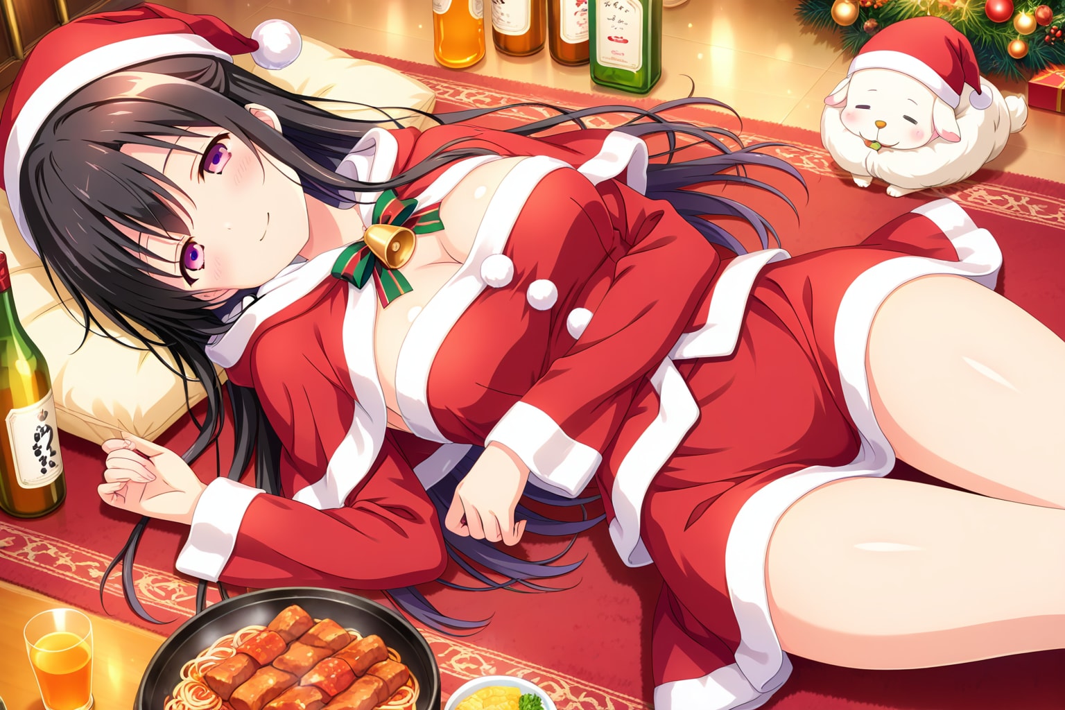 宴の後 | の人気AIイラスト・グラビア