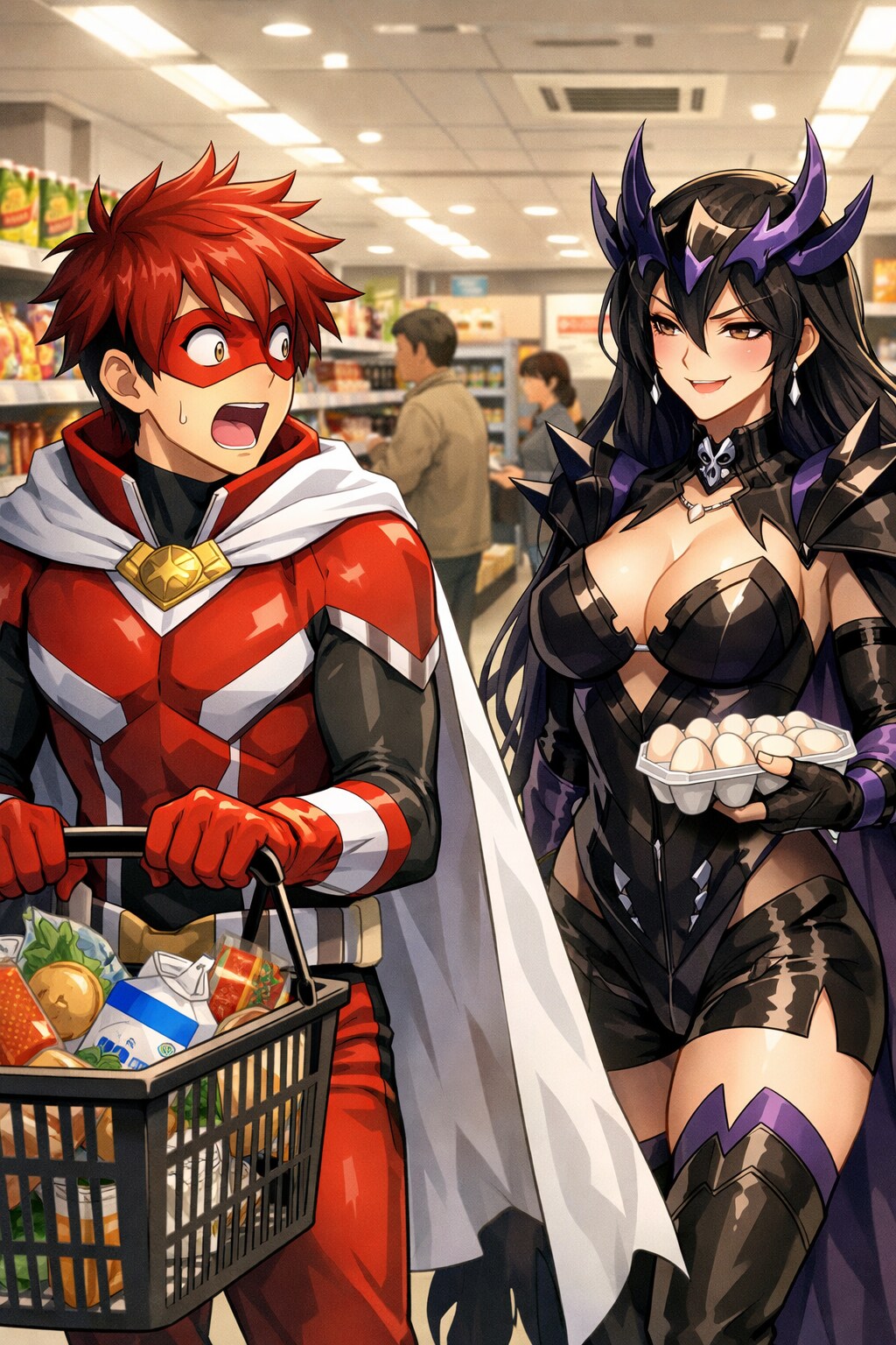 買い物中に、、ばったり
