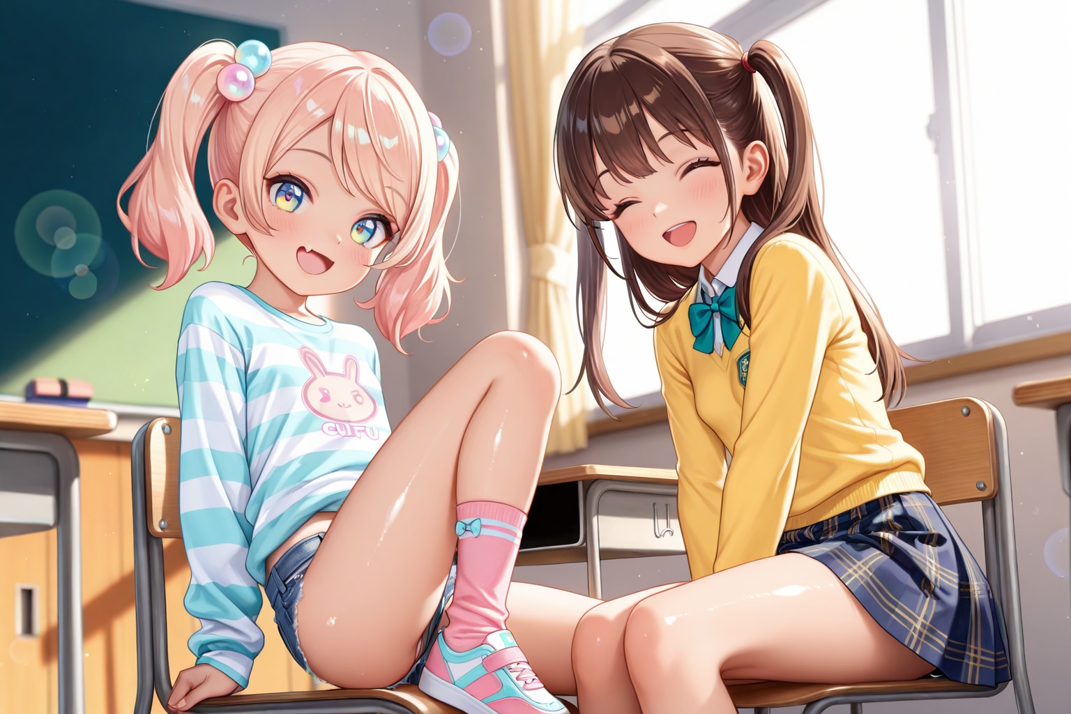 望ちゃんとツーショット♪ | の人気AIイラスト・グラビア