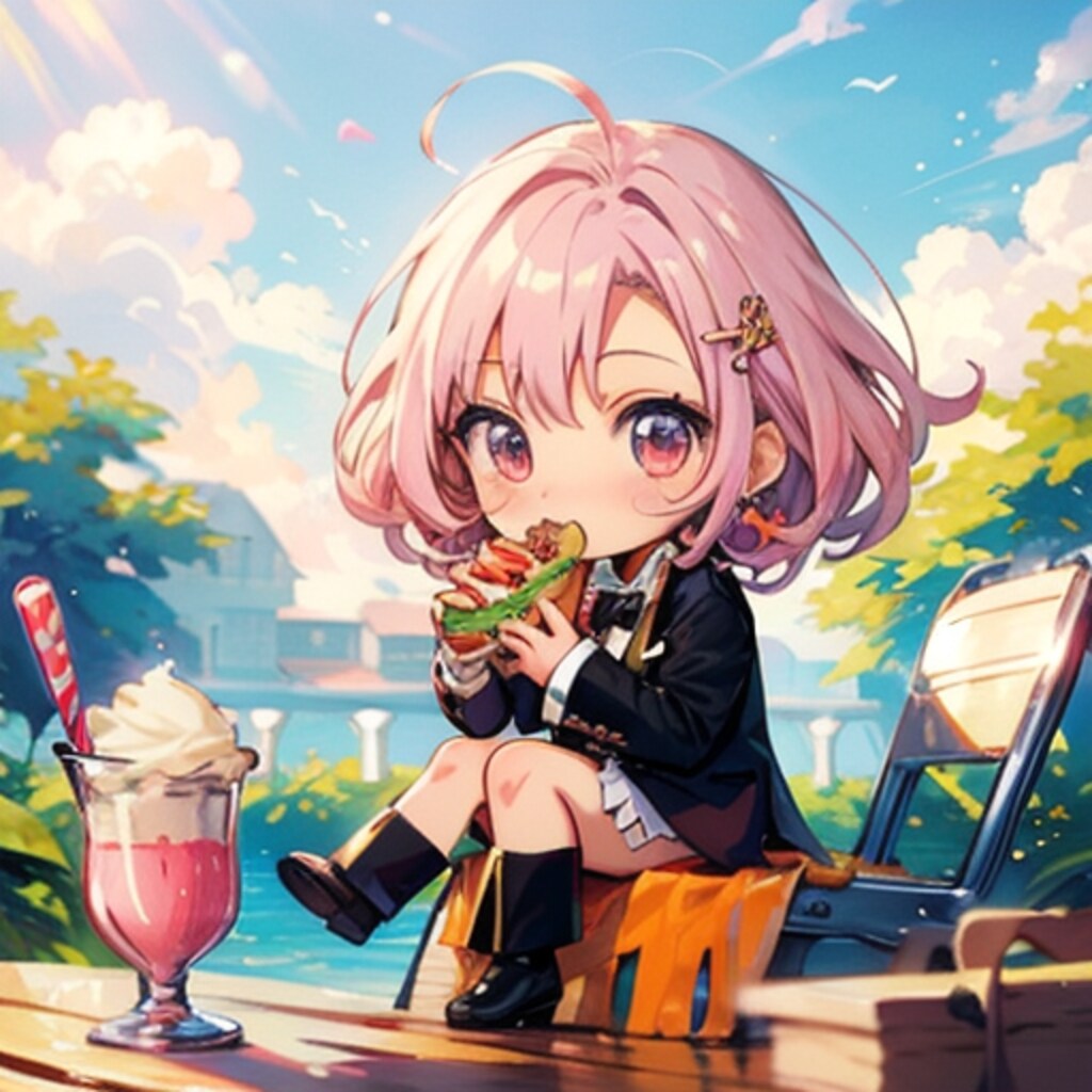 チビキャラのTOPAZちゃん１