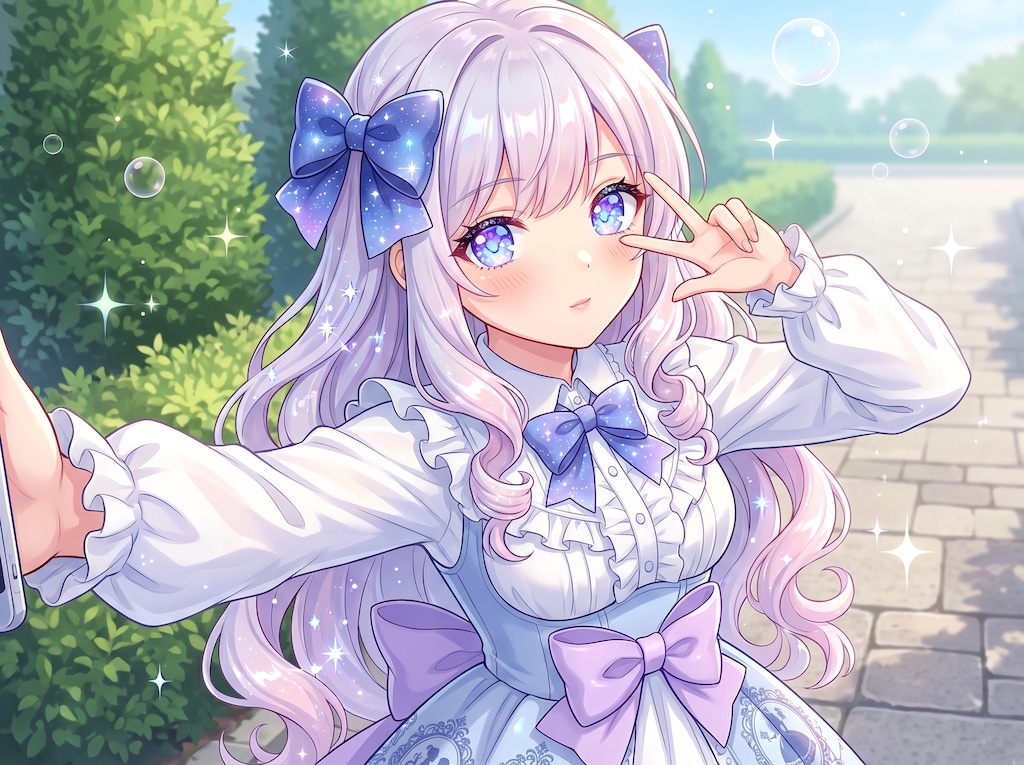 蒼星綺羅の微笑