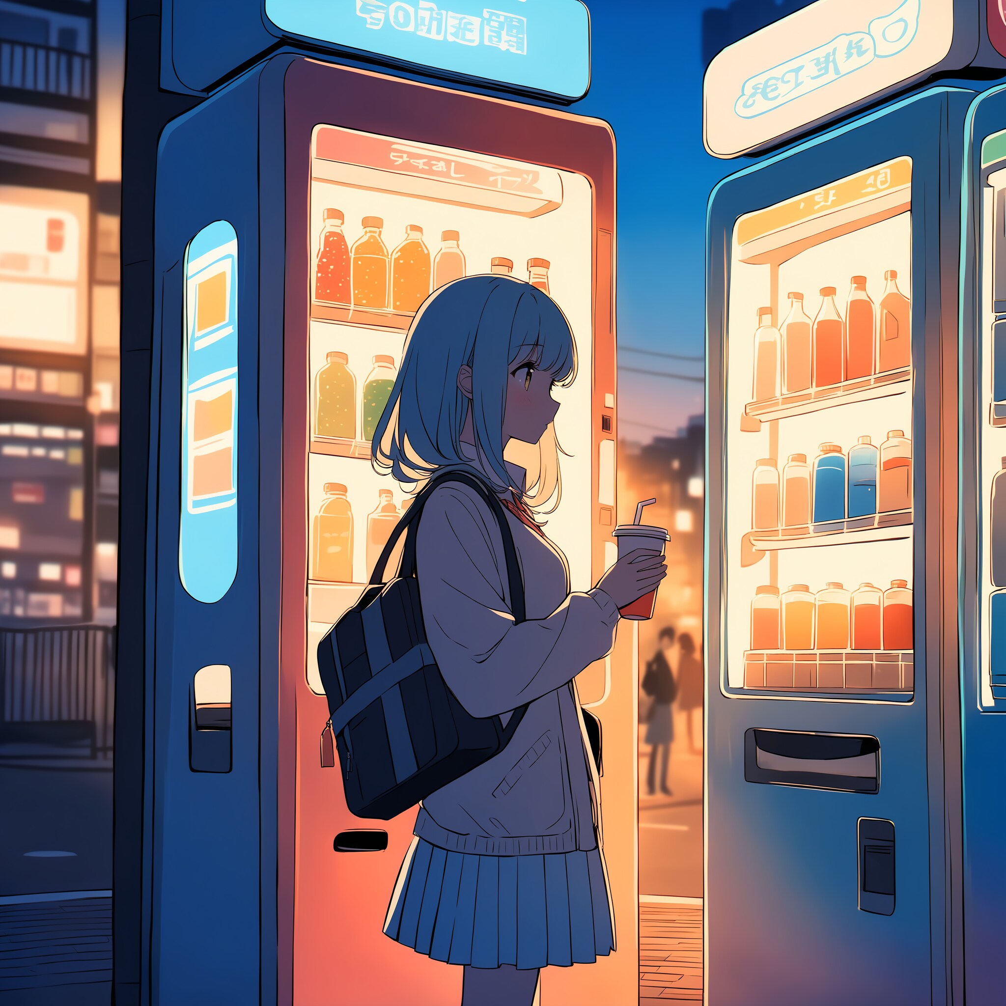 帰り道 | の人気AIイラスト・グラビア