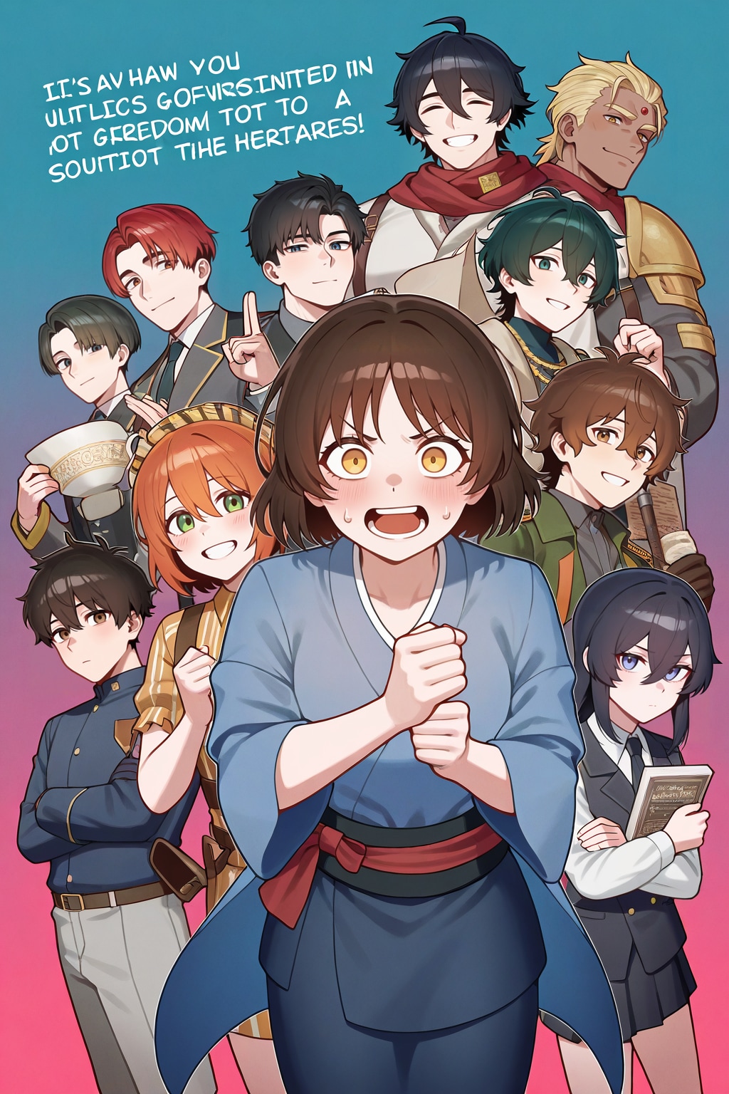 集合絵 | の人気AIイラスト・グラビア