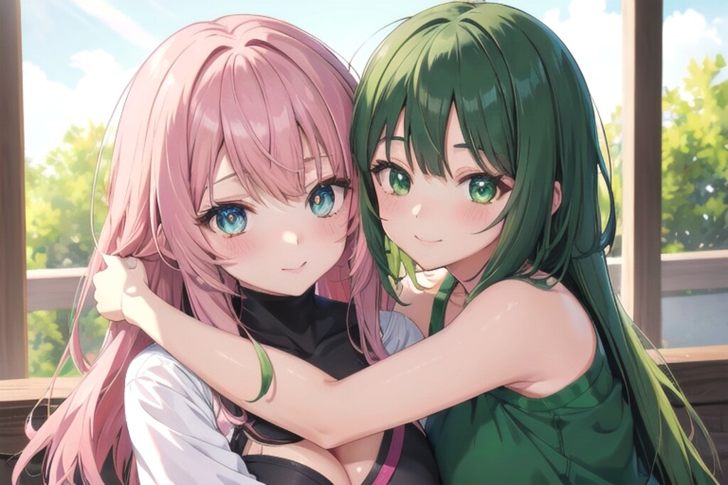 エキドナちゃん＆芽生ちゃん