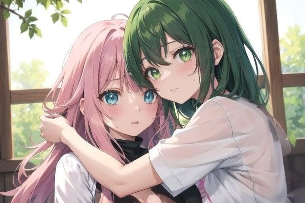 エキドナちゃん＆芽生ちゃん