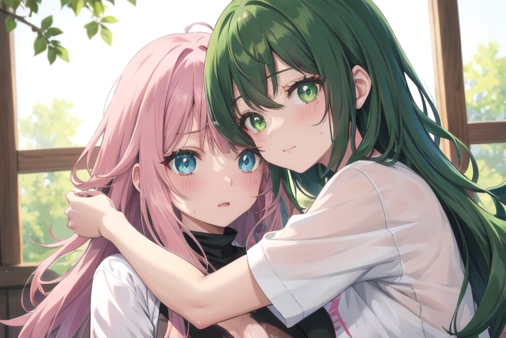 エキドナちゃん＆芽生ちゃん