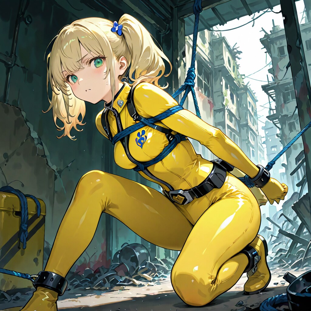 囚われた戦隊イエロー菜々花