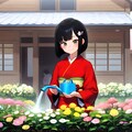是非うちに来て欲しい！妖怪の【座敷わらし】ちゃん（WSN） 3枚目
