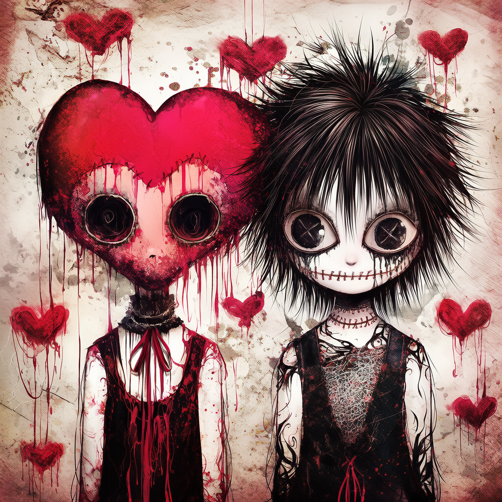 ハートちゃんとトゲトゲ