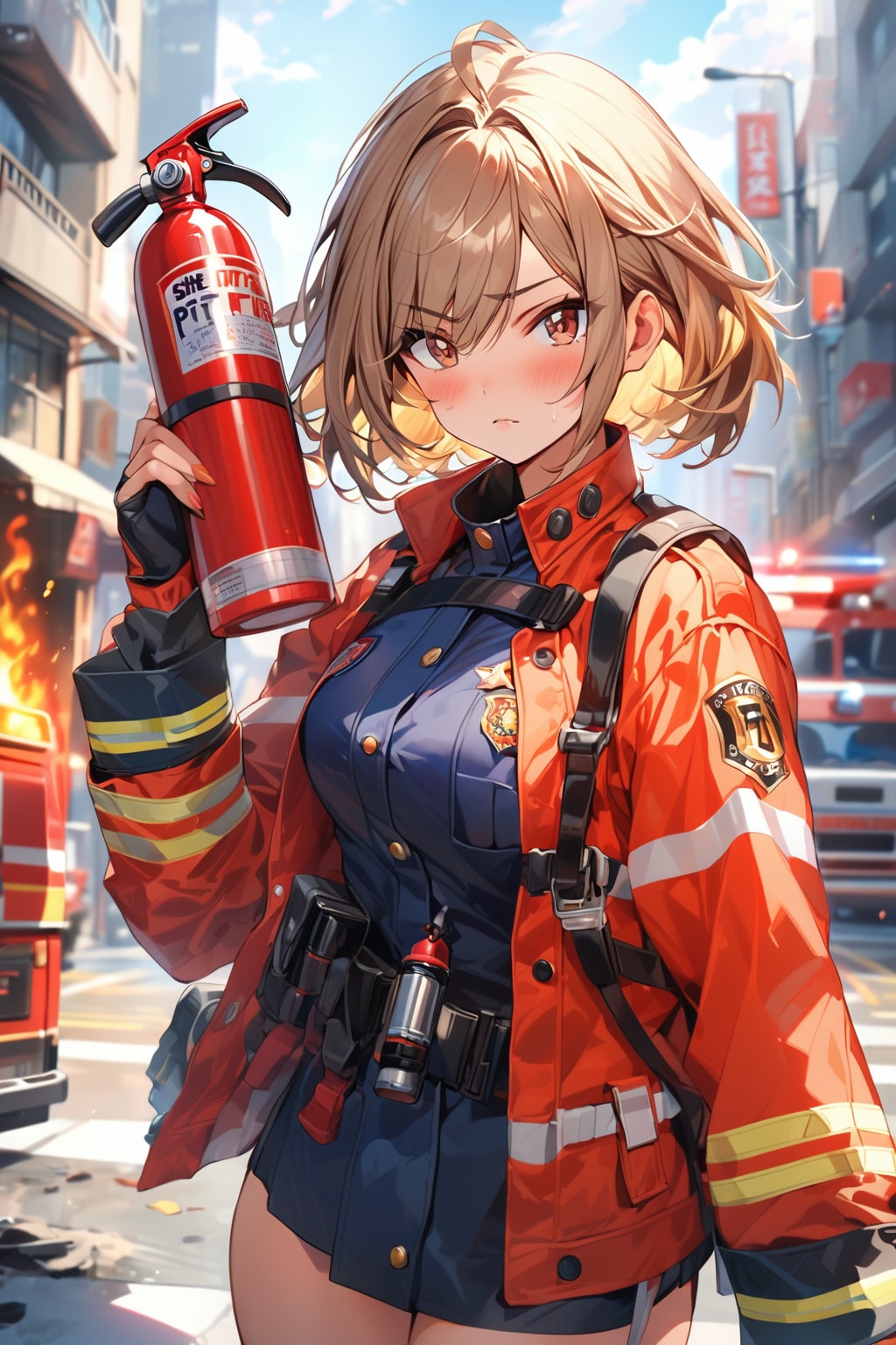 火を弄ぶ奴は、許さない！