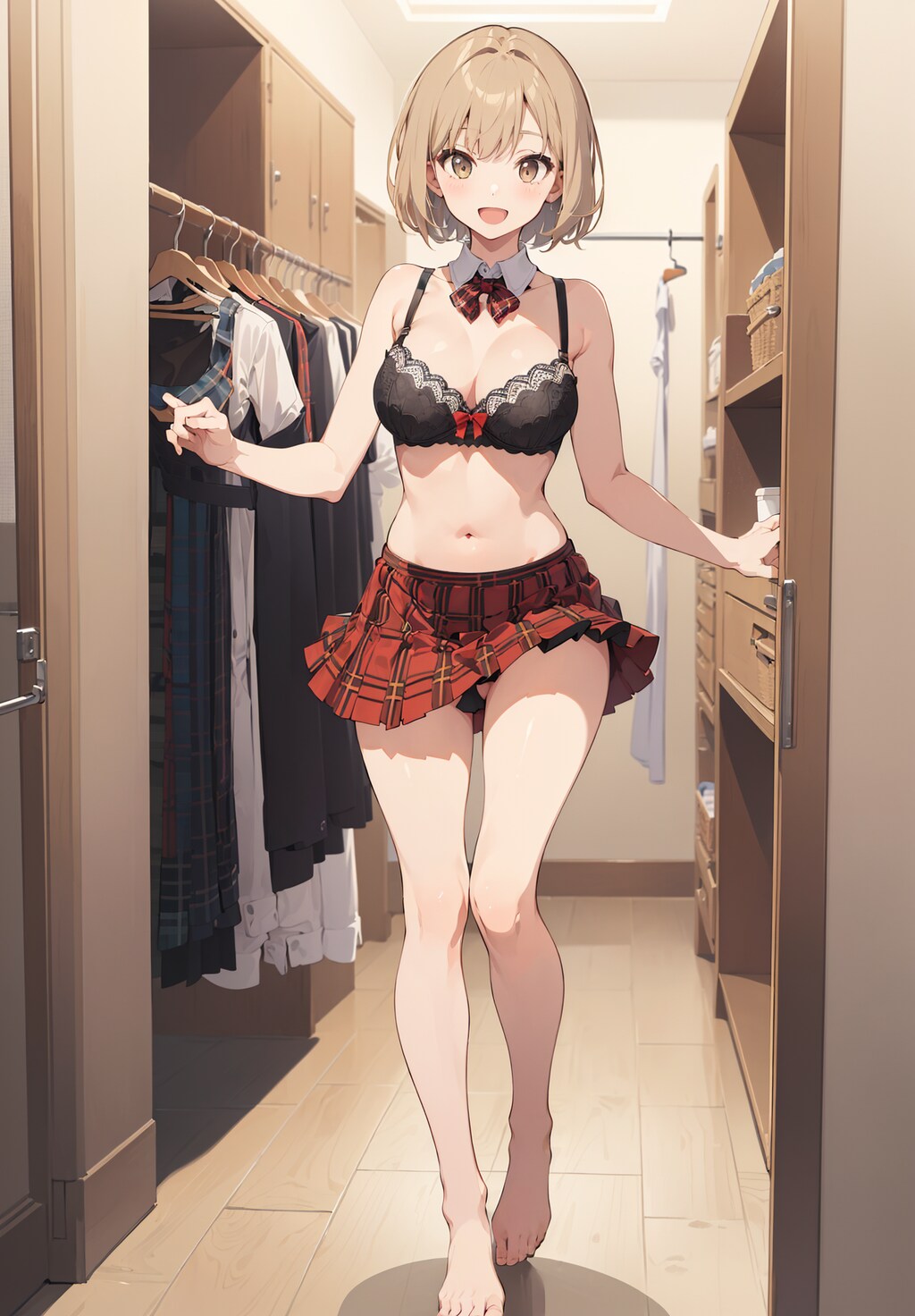 お着換え出来るかな。