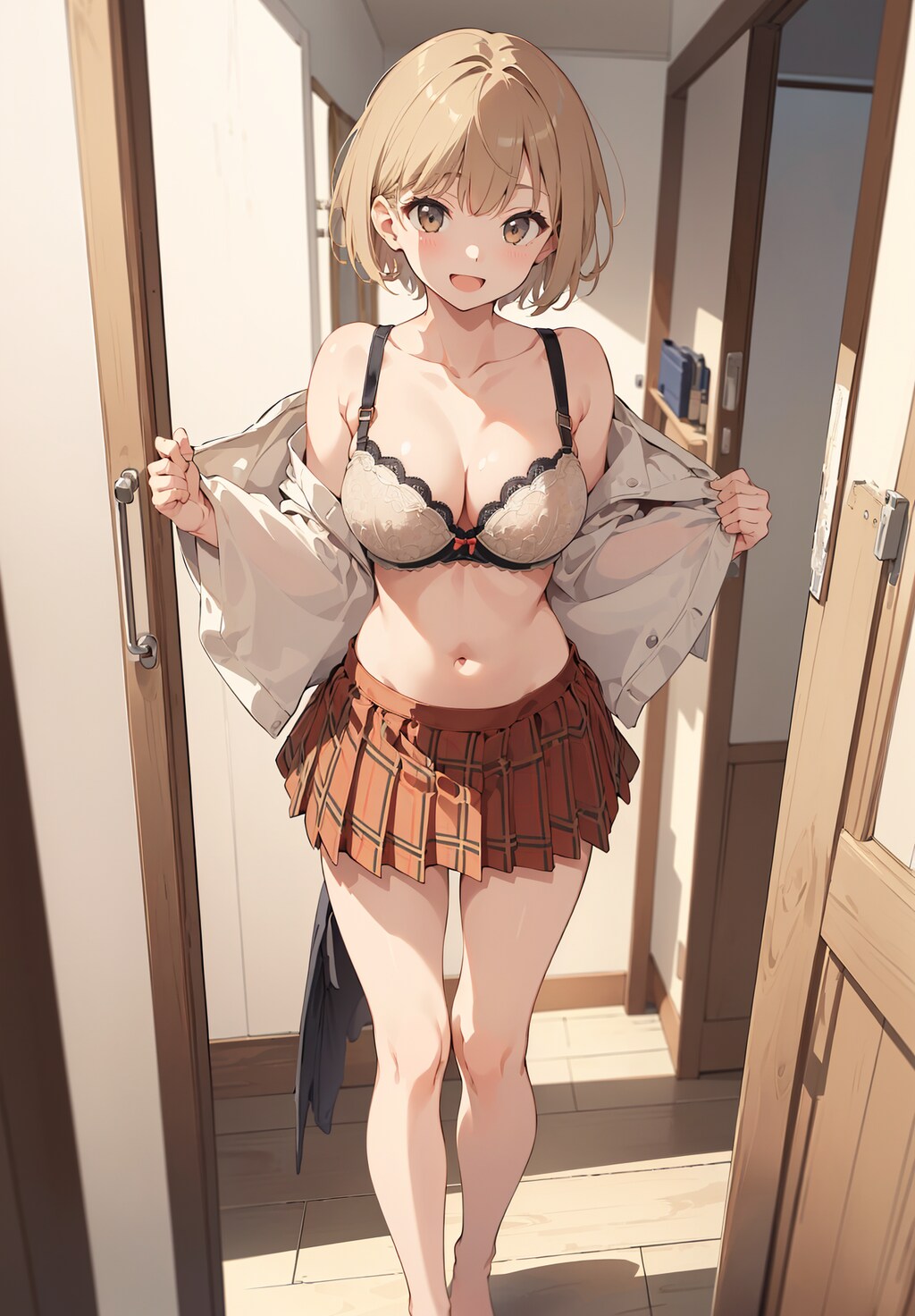 お着換え出来るかな。