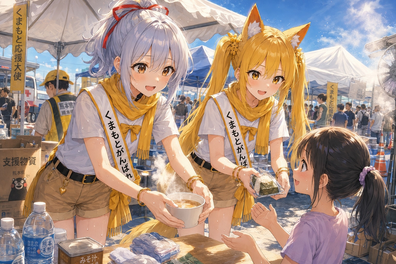 暑いから、お体第1でね | の人気AIイラスト・グラビア
