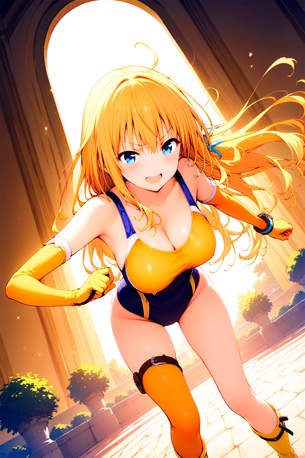 正義のオレンジ髪競泳水着ギャルヒロインちゃん！Part2