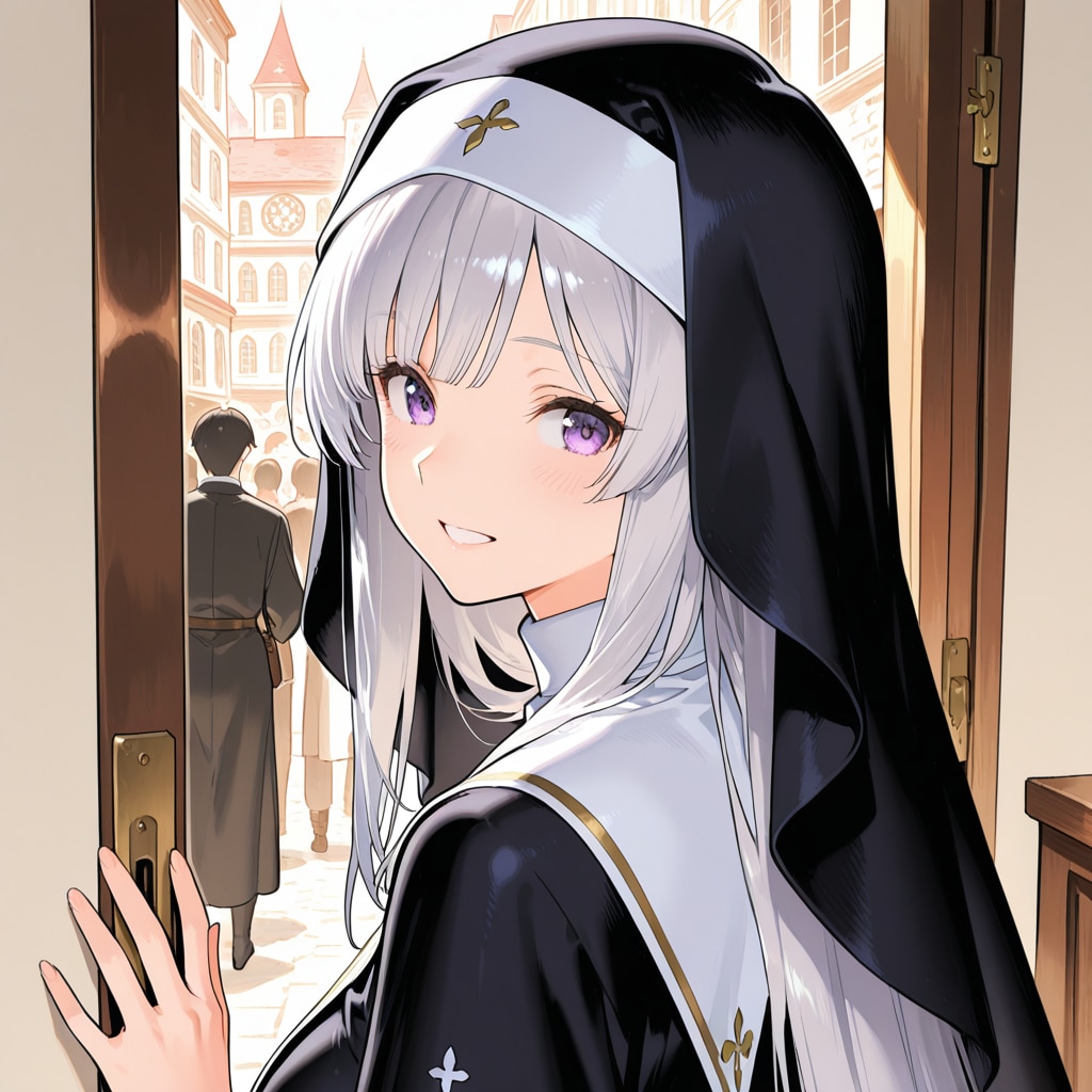 銀髪シスター | の人気AIイラスト・グラビア